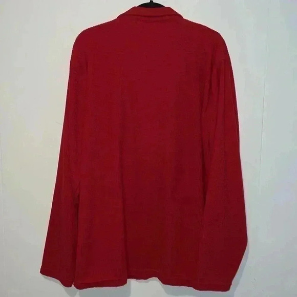 Chaps Men’s Red Pullover F7 - Picture 2 of 6